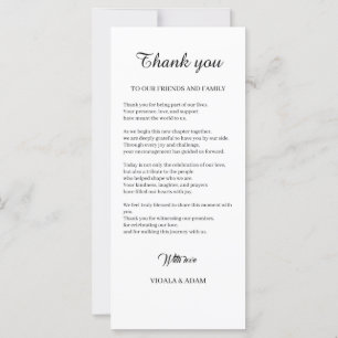 Cartão RSVP Minimalista - Convite para Casamento E