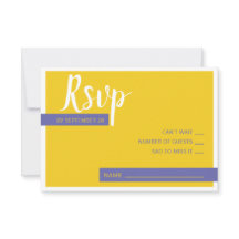 Mínimo de casamento roxo moderno