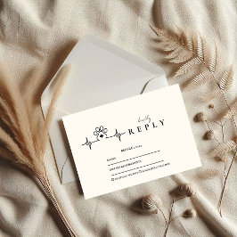 Cartão RSVP Modern Vet Med Graduation Party