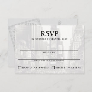 Cartão RSVP Nova Iorque Passport