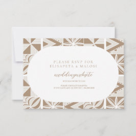 Cartão RSVP Nuku'alofa