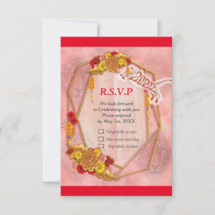 Cartão RSVP O Ano do Tigre