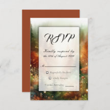 O Brilho do outono no Casamento de Floresta Encant