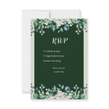 Paleta Verde de Aquarela do Amor Casamento