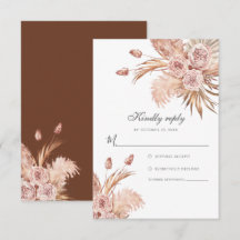 Pampas Botânicas Grass Watercolor Floral