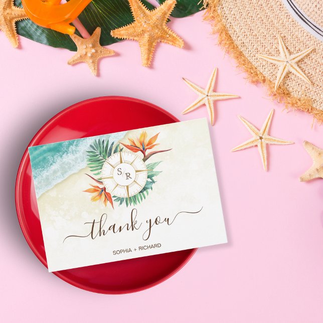 Cartão RSVP Passaporte de Casamento de Destino de Praia Obriga (Criador carregado)