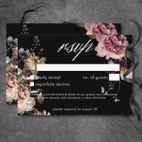Pastel Orgulhoso Opulente Preto Floral Opulente Es