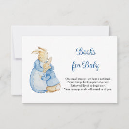 Cartão RSVP Peter Rabbit Mamães Livros Para Bebê