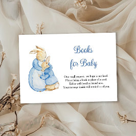 Cartão RSVP Peter Rabbit Mamães Livros Para Bebê