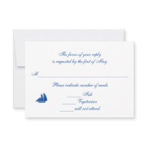 Placas RSVP/Resposta "No Mar"