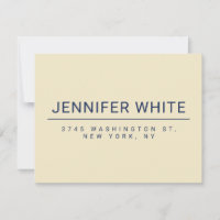Planície Moderna Elegante Minimalista