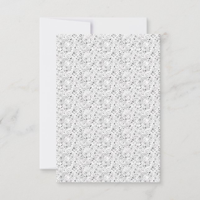 Cartão RSVP ponto Design 9 (Frente)