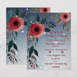 Cartão RSVP Poppy of Love" Wedding Invitation Collection