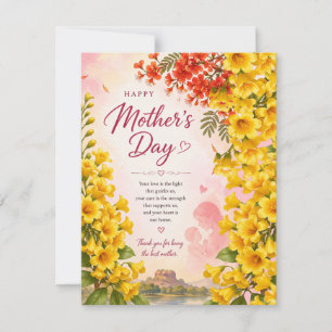 CARTÃO RSVP PRESENÇA DE AMOR PARA O DIA DAS MÃES