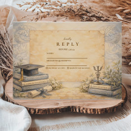 Cartão RSVP Psychology Graduation