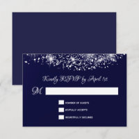 Quinceañera Deep Blue StarNight Sky