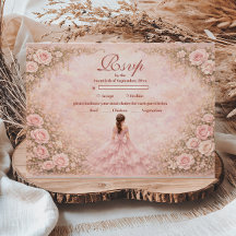 Quinceañera Jardim Rosa Bege