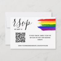 Rainbow Paint Cria Código QR de Casamento LGBT