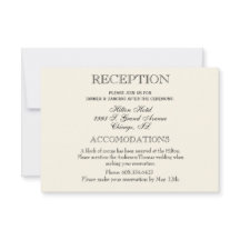 Recepção de Casamento Elegante Simples Tradicional