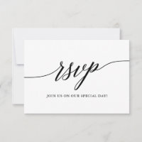 Refeição de Casamento de Script de Caligrafia Eleg