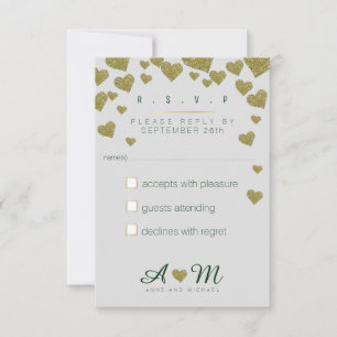 Cartão RSVP responda, responda r.s.v.p. amor casamento