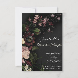 Cartão RSVP Response Card