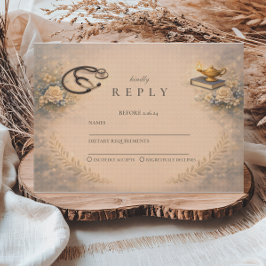 Cartão RSVP RN Graduation Pinning Ceremony Party