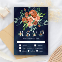 Rosas Laranja Queimada Terracota Floral Casamento 
