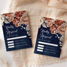 Rosas Laranja Queimada Terracota Floral Casamento 