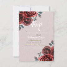Rosas Verde Água Marrom Taupe Casamento Watercolor