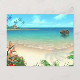 Cartão RSVP RSVP-2 Praia Exótica sem Vellum
