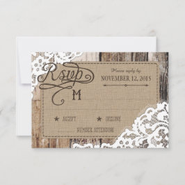 Cartão RSVP Russo de Locação de Madeira Ocidental
