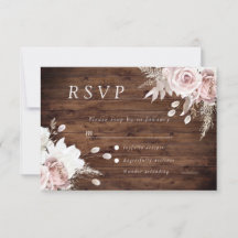 Rustic Dusty Rosa Blush Floral Casamento Tudo Even
