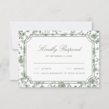 Sage Green and White Chinoiserie Wedding