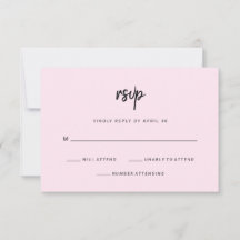 Script Minimalista Moderno | Blush Wedding