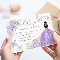 Silver Puro Boho Butterfly Quinceañera