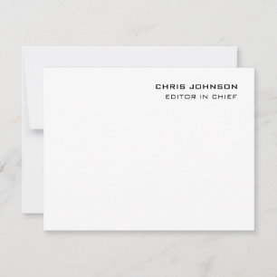 Cartão RSVP Simples e Moderno Profissional