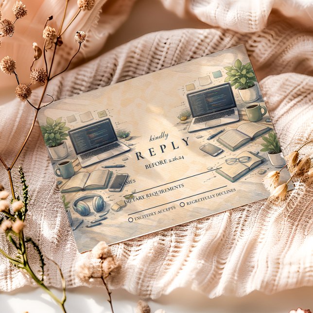 Cartão RSVP Software Engineer Graduation (Criador carregado)