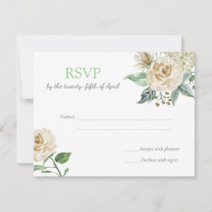 Cartão RSVP Southern Blooms