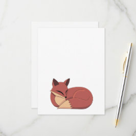 Cartão RSVP The Fox