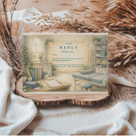 Cartão RSVP Timeless Physical Therapy Graduate