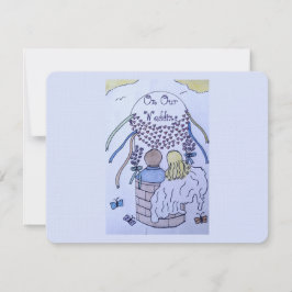 Cartão RSVP Up, Up and Away Response Card