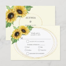 VP de girassol elegante e simples