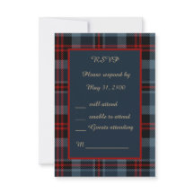 xadrez de tartan celta de casamento vermelho azul 