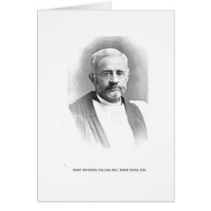 Cartão Rt. Rev. William Bell Howe