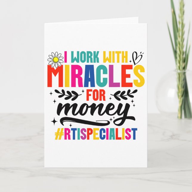 Cartão Rti Team Rti Crew Miracle Response Intervention Te (Frente)