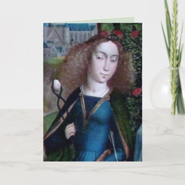 Cartão Rua. Agatha da Sicília (detalhe; M 070) (Frente)