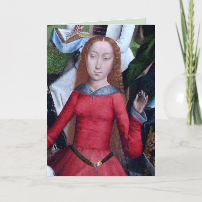 Cartão Rua. Agnes de Roma (pormenores; M 070) (Frente)