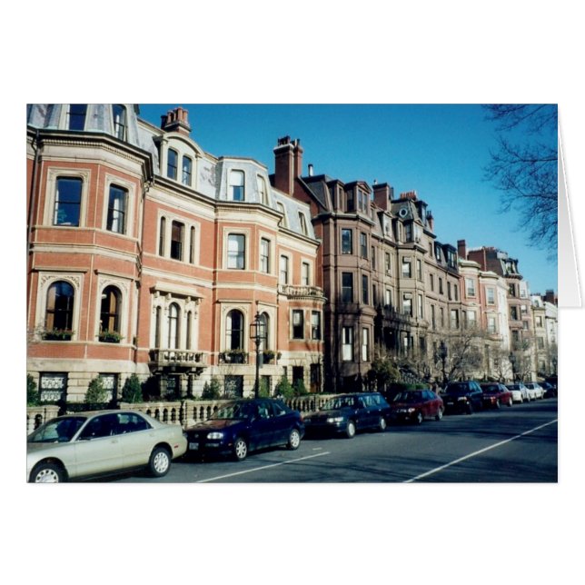 Cartão rua boston (Frente Horizontal)