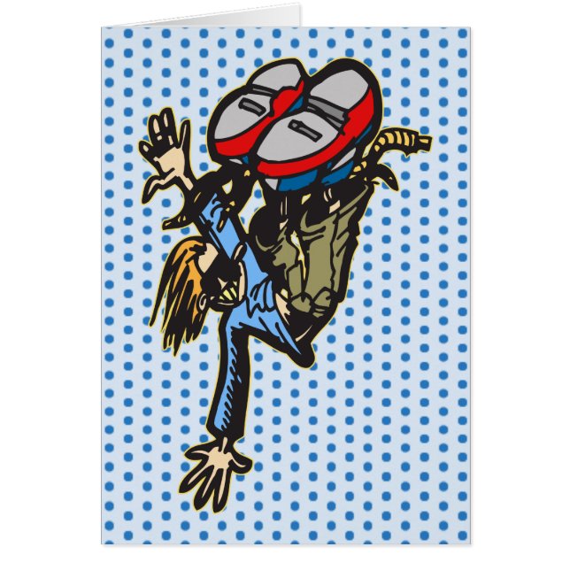 Cartão Rua Breakdancing (Frente)